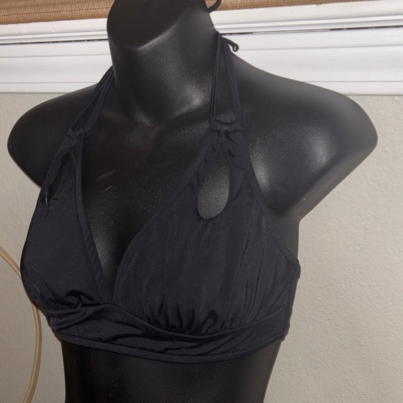VENUS Black Halter Swimsuit Top - Picture 1 of 7